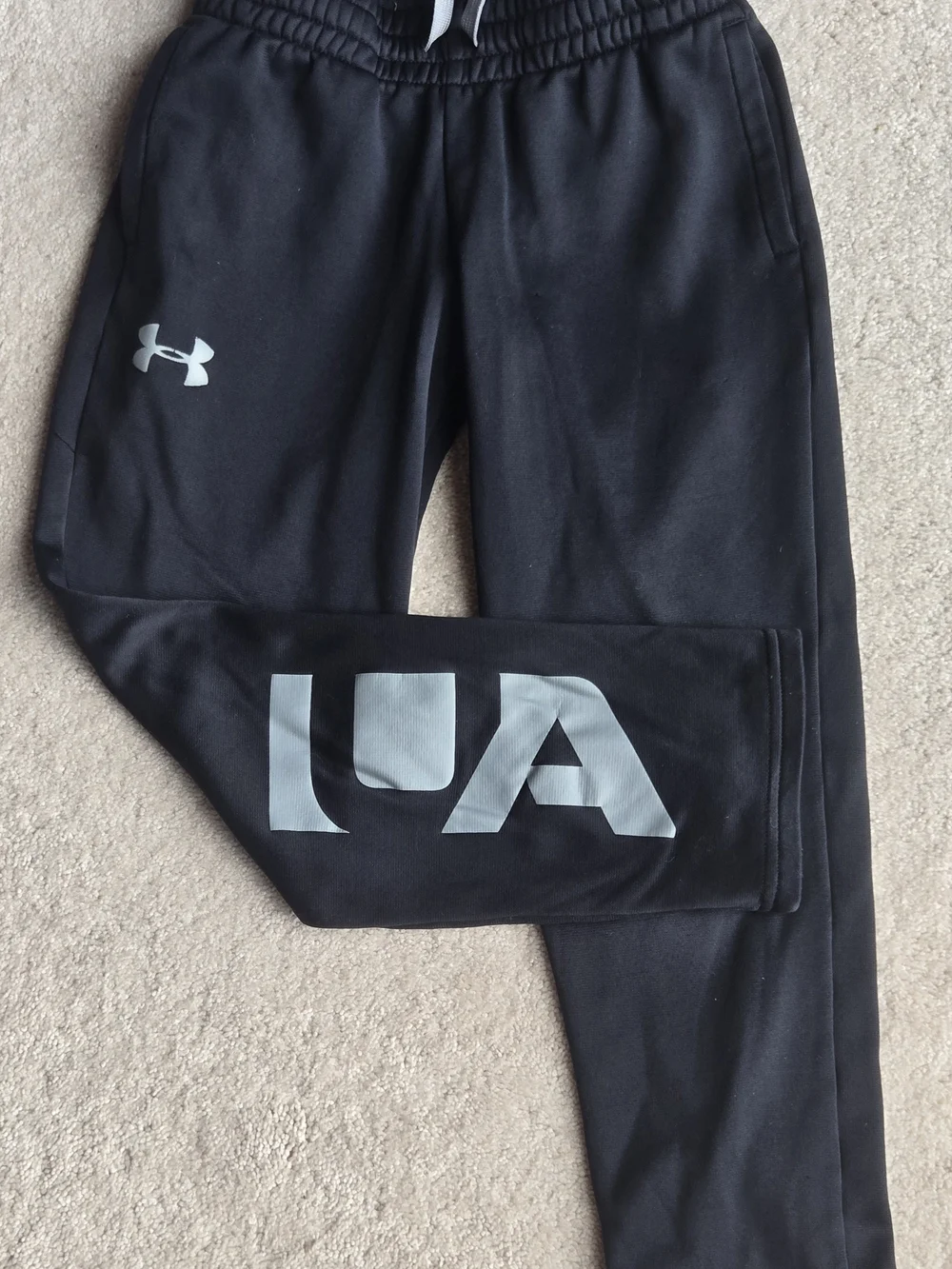 Under Armour Kids' Black Athletic Sweatpants